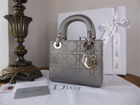 lady dior mini價錢|Mini Lady Dior Bag Metallic Silver.